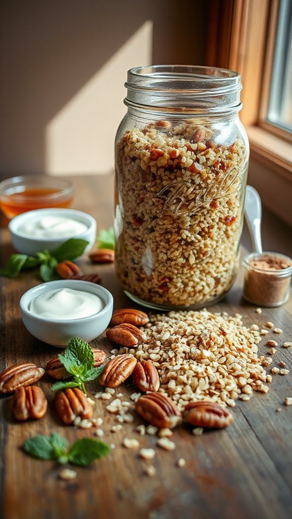 maple pecan overnight quinoa recipe s0ss5 maple pecan overnight quinoa recipe s0ss5