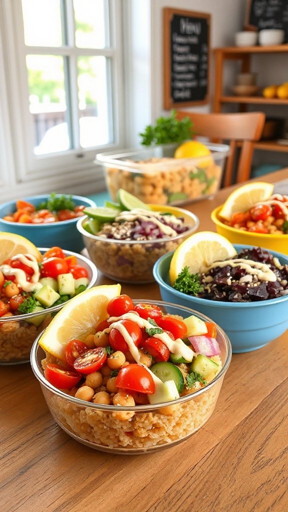 mediterranean chickpea bowl recipe ooaob mediterranean chickpea bowl recipe ooaob