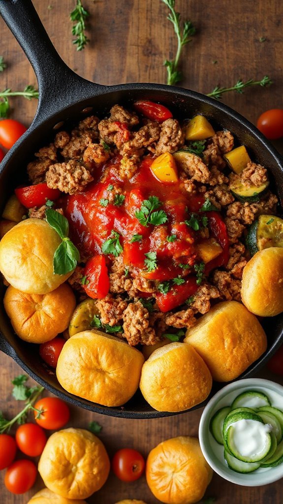 mediterranean sloppy joe skillet 0bz6m mediterranean sloppy joe skillet 0bz6m