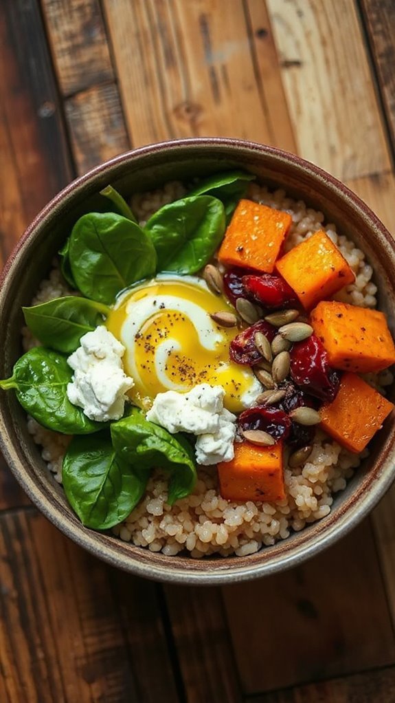 millet spinach feta bowl o73xb millet spinach feta bowl o73xb
