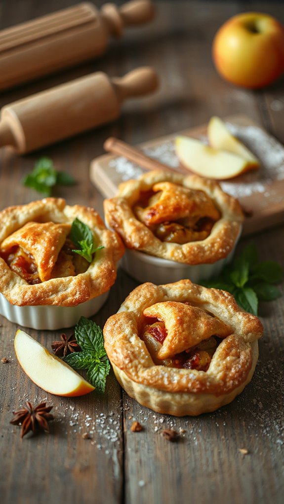 mini dutch apple pastries atyxf
