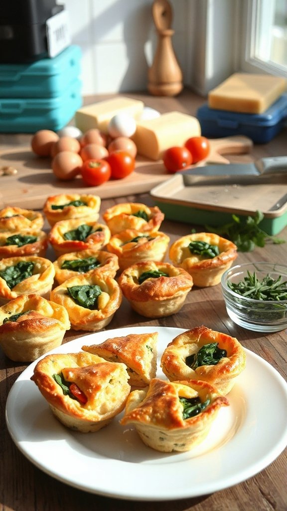 mini quiches for snacking n312t mini quiches for snacking n312t