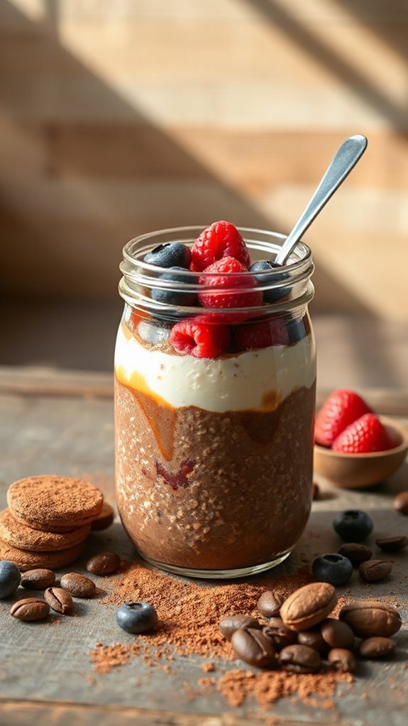 mocha berry overnight oats dt0g8 mocha berry overnight oats dt0g8