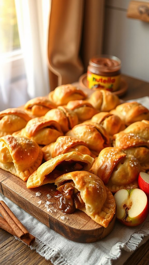 nutella filled apple pastries bmm46