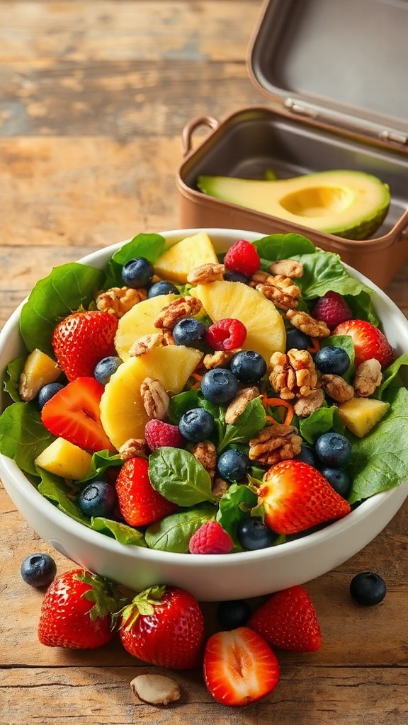 nutritious fruit and nut salad 6q6zk