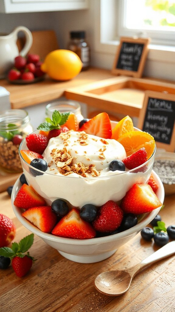 nutritious layered yogurt parfait l4nvb nutritious layered yogurt parfait l4nvb