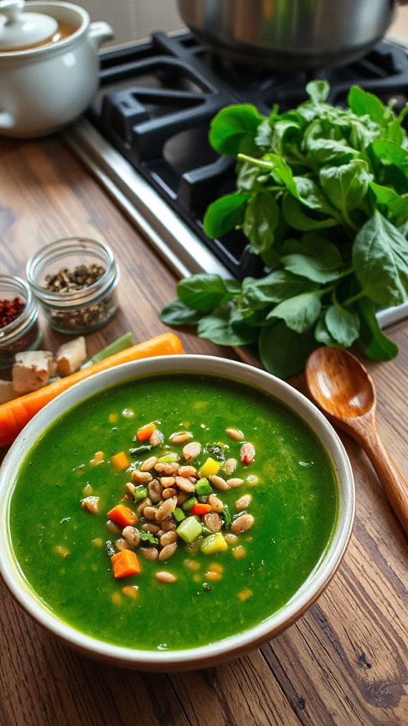 nutritious lentil spinach soup v3li7 nutritious lentil spinach soup v3li7