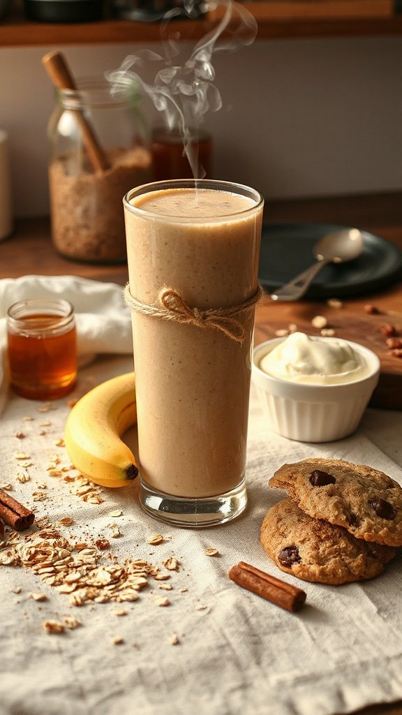 nutritious oatmeal cookie smoothie pylnh