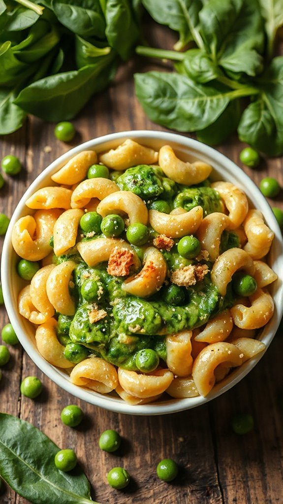 nutritious spinach pea macaroni xf3cv nutritious spinach pea macaroni xf3cv