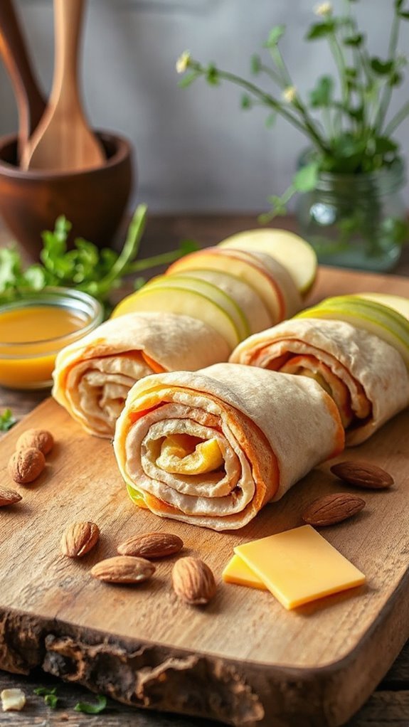 nutritious turkey apple roll ups wpa0d