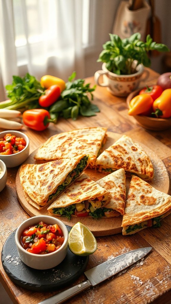 nutritious veggie quesadillas recipe 58dns nutritious veggie quesadillas recipe 58dns