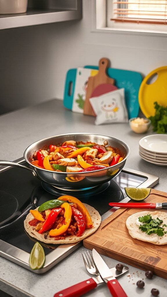 one pan chicken fajitas recipe 38nsv 1 one pan chicken fajitas recipe 38nsv 1