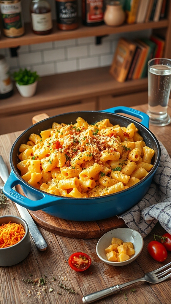one pan creamy macaroni dish re2hi