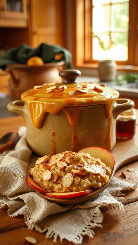 overnight oatmeal with apples l8r3f