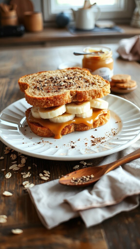 peanut butter banana sandwich eawak