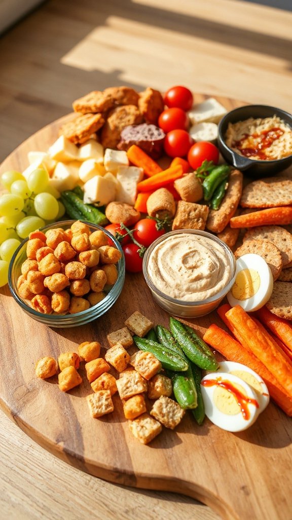 protein rich snack board recipe ygnwu protein rich snack board recipe ygnwu