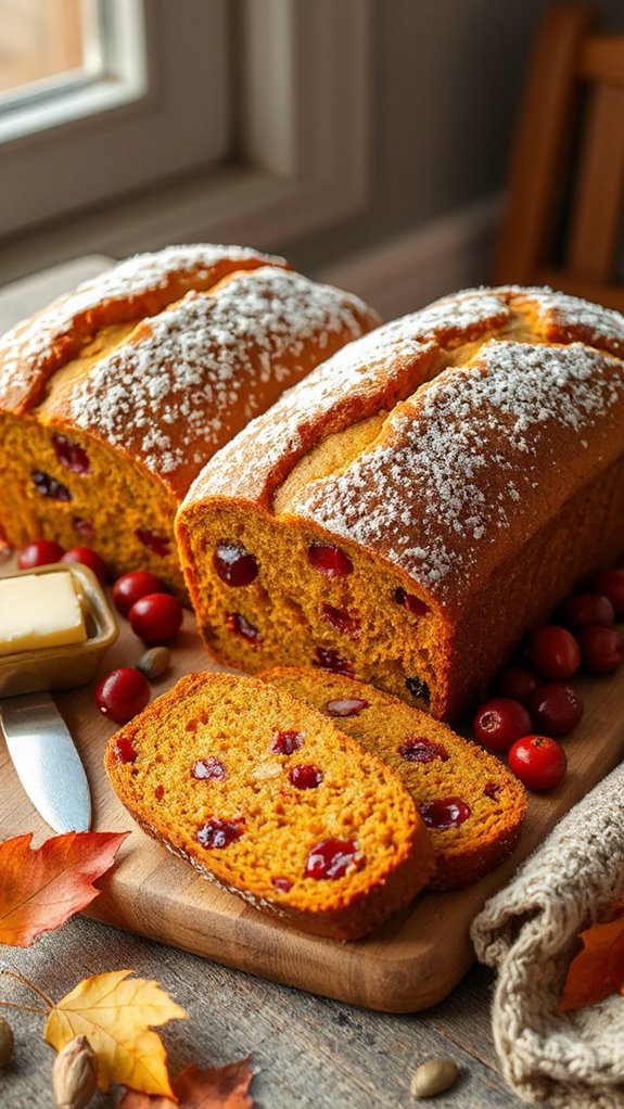 pumpkin cranberry bread recipe qwdnr