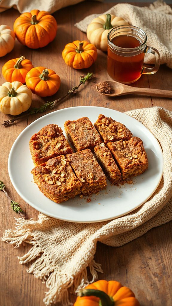 pumpkin spice oatmeal bars scsii pumpkin spice oatmeal bars scsii