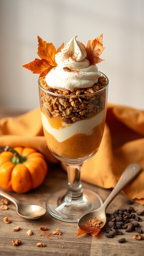 pumpkin spice yogurt parfait pmavw pumpkin spice yogurt parfait pmavw