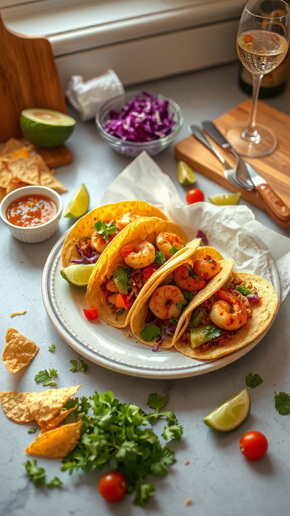 quick and flavorful shrimp tacos 7ig0i