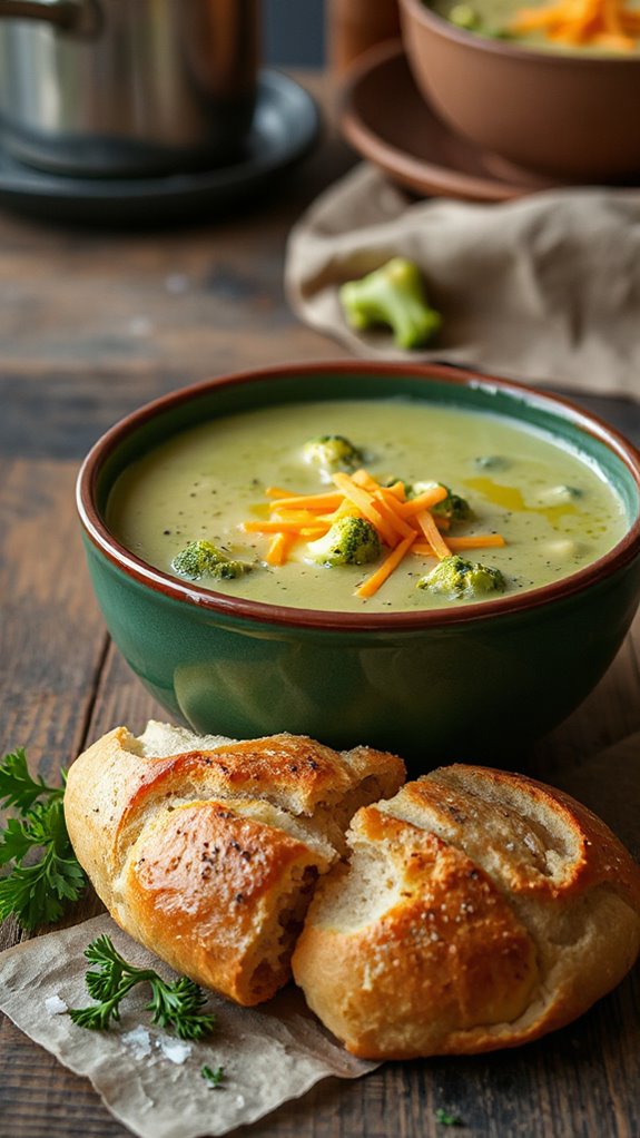 quick creamy broccoli cheddar uynq1