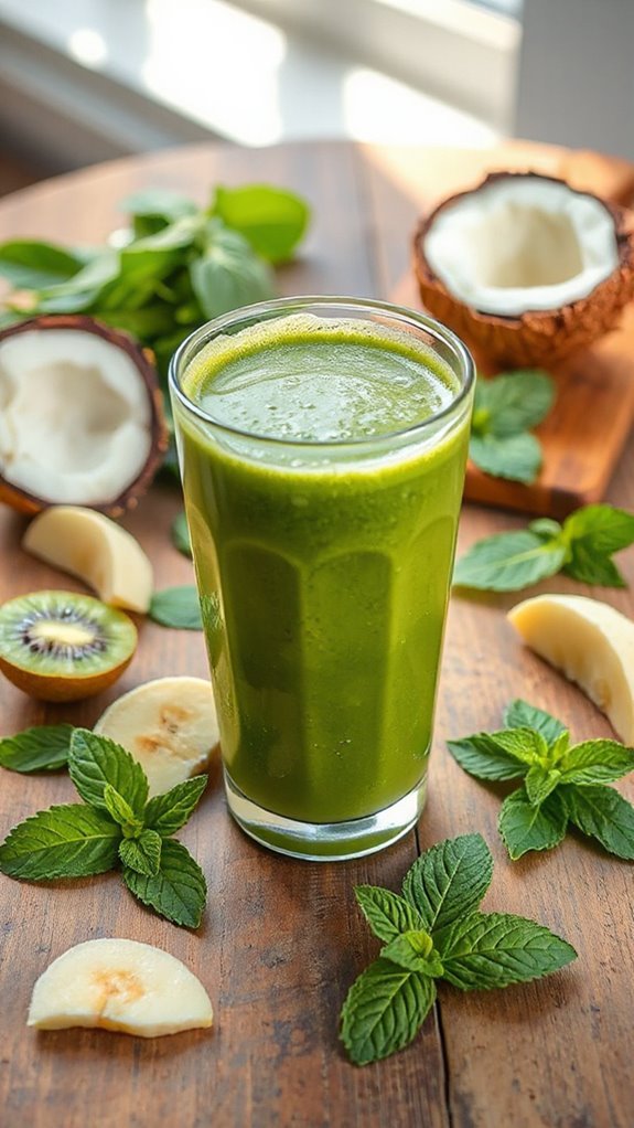 revitalizing minty green smoothie 37fm0 revitalizing minty green smoothie 37fm0