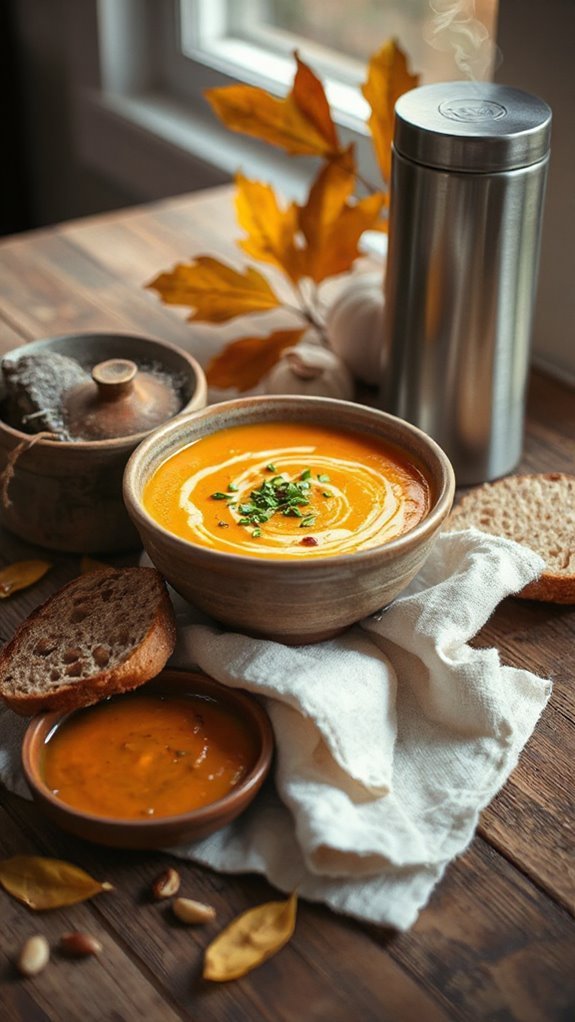 roasted garlic butternut squash soup mnpo1 roasted garlic butternut squash soup mnpo1