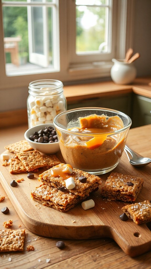 s mores granola bars recipe lbi0k s mores granola bars recipe lbi0k