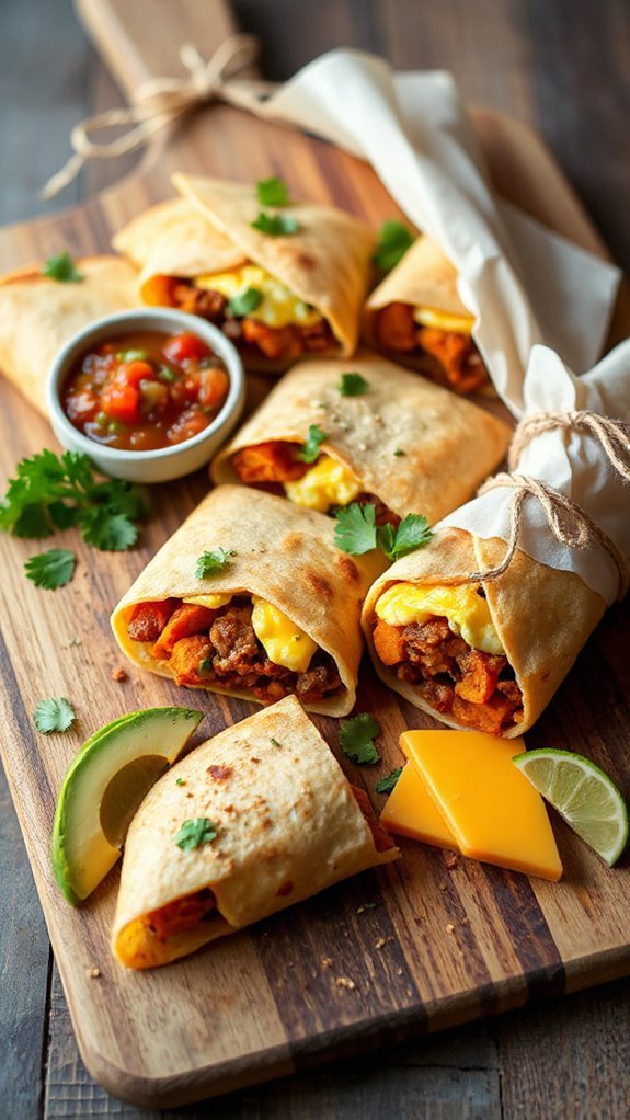 savory breakfast burrito recipe c6xje savory breakfast burrito recipe c6xje