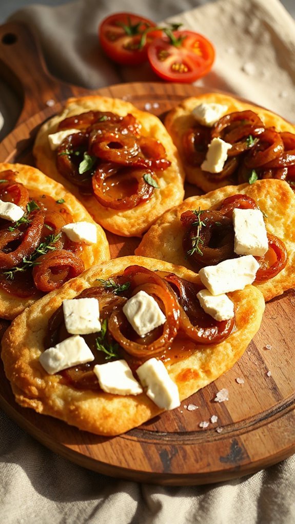 savory goat cheese flatbread 1oe3m savory goat cheese flatbread 1oe3m