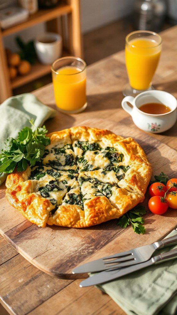 savory spinach cheese quiche f5ty2