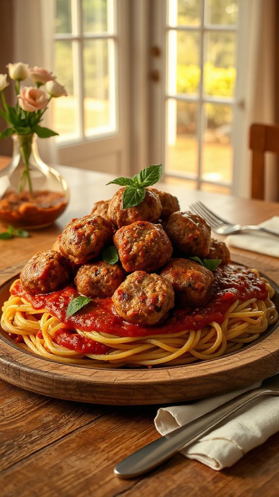 savory vegetarian meatballs recipe w07j4