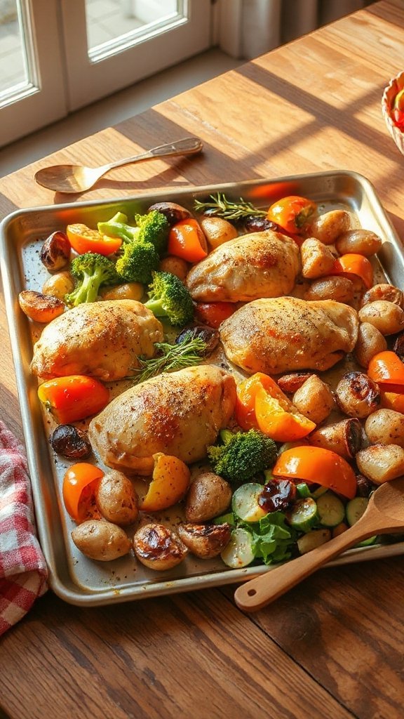 sheet pan roasted chicken vegetables 4voq7 sheet pan roasted chicken vegetables 4voq7
