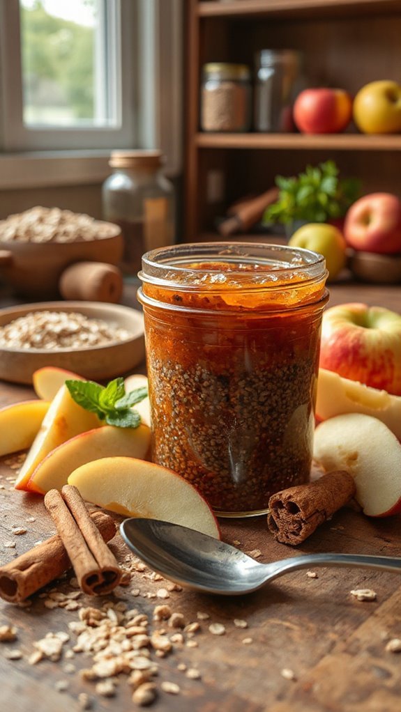 spiced apple cinnamon chia jam wmpda spiced apple cinnamon chia jam wmpda