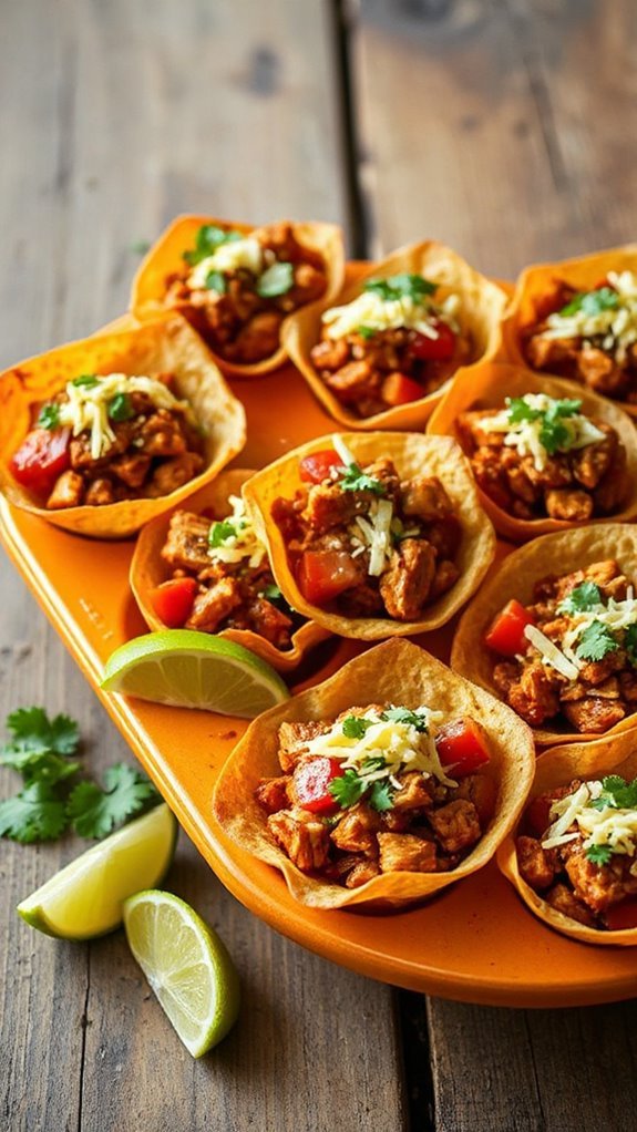 spicy chicken taco cups 6nxff spicy chicken taco cups 6nxff