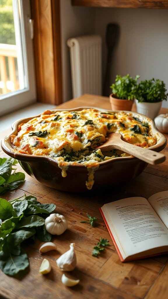 spinach artichoke casserole recipe ozxw2 spinach artichoke casserole recipe ozxw2