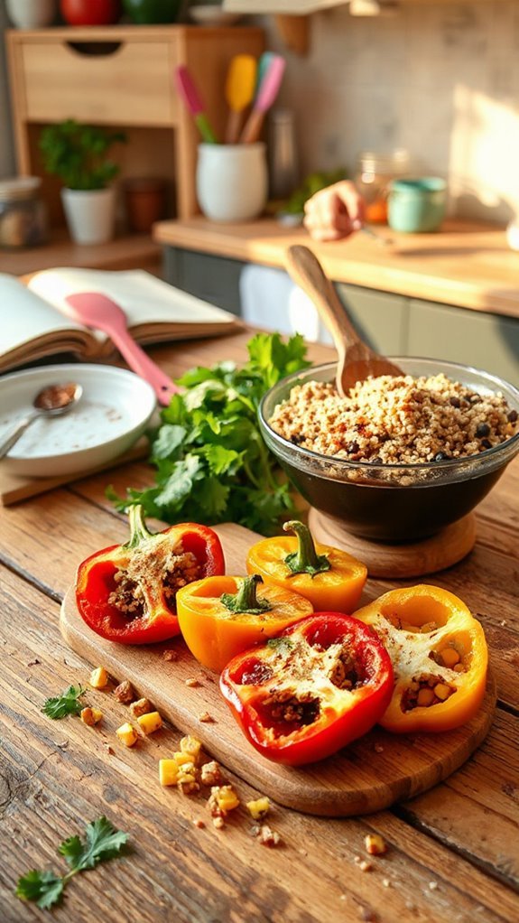 stuffed peppers with quinoa x7us1 stuffed peppers with quinoa x7us1