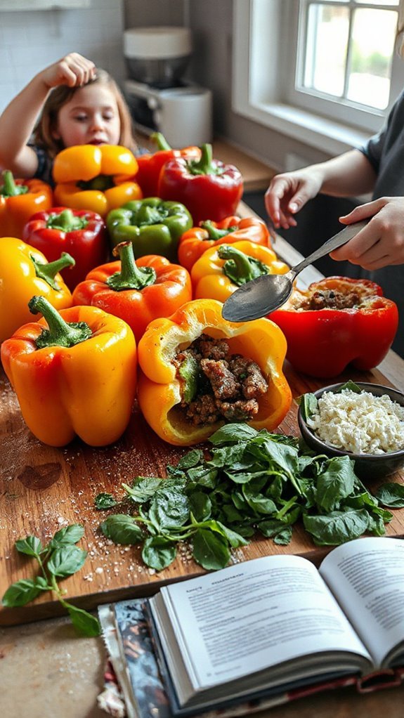 stuffed peppers with sausage 2ysah stuffed peppers with sausage 2ysah