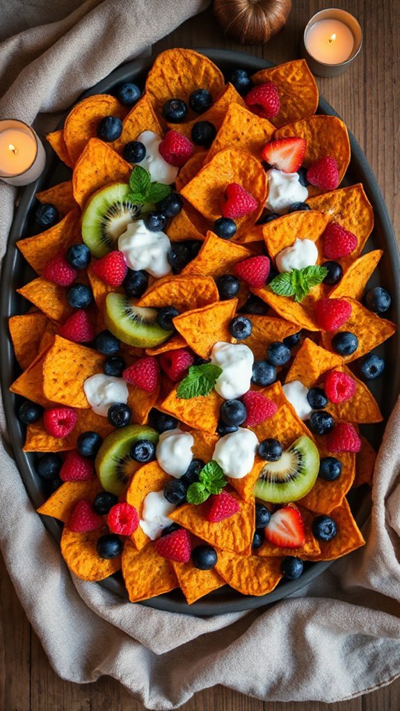sweet potato dessert nachos 6qd1q sweet potato dessert nachos 6qd1q