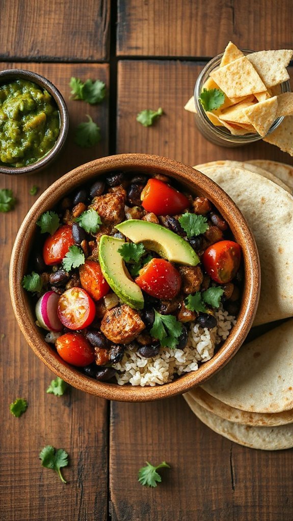 taco seasoned bean bowl u1awl taco seasoned bean bowl u1awl