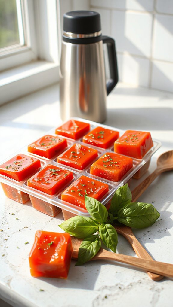 tomato basil soup cubes t1dp2