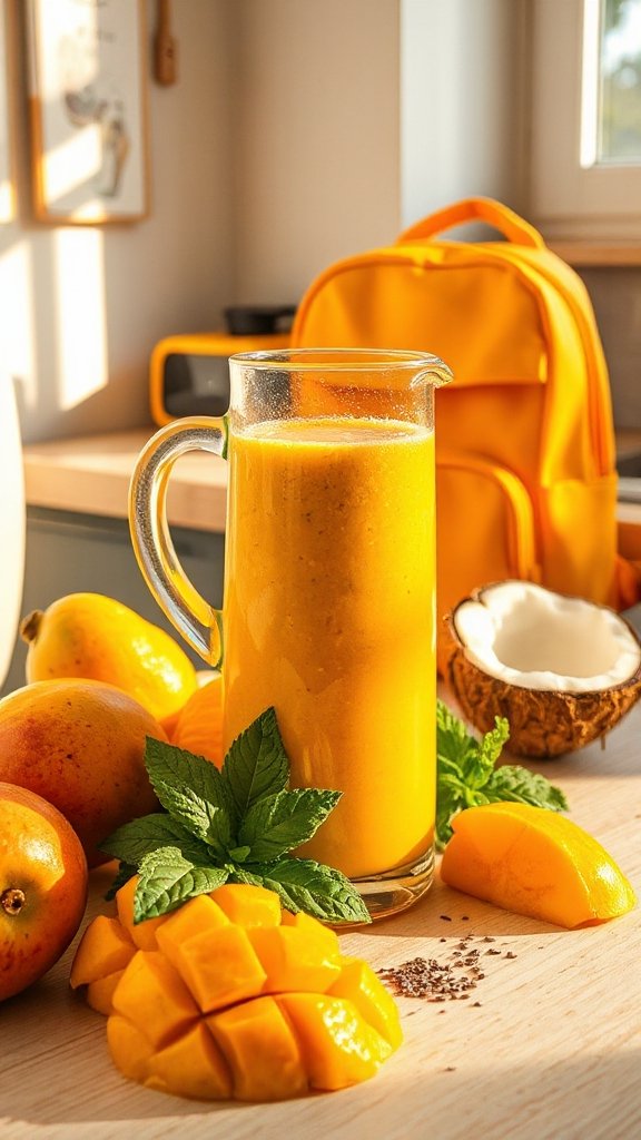 tropical mango smoothie recipe e1dyd