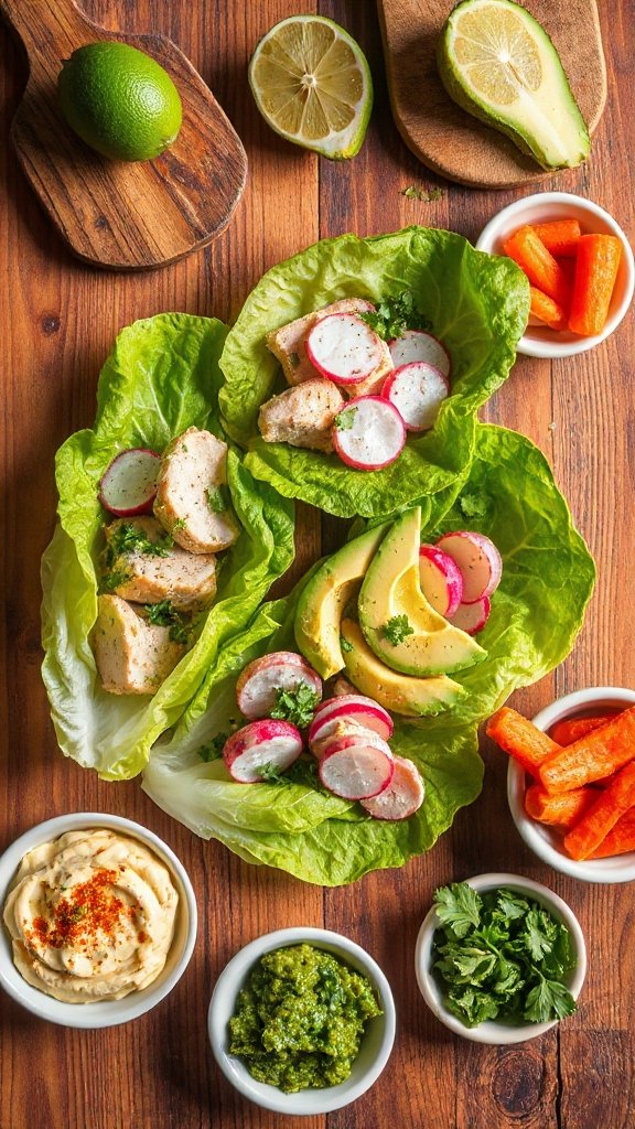 turkey avocado lettuce wraps 57zxx turkey avocado lettuce wraps 57zxx