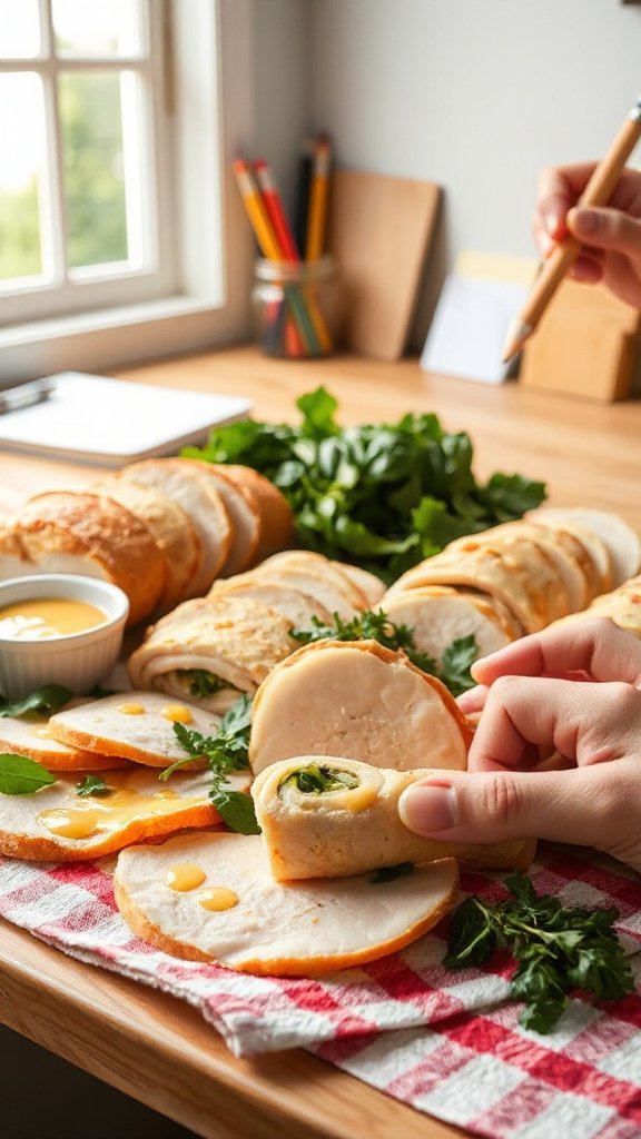 turkey cheese veggie roll ups r0al0 turkey cheese veggie roll ups r0al0