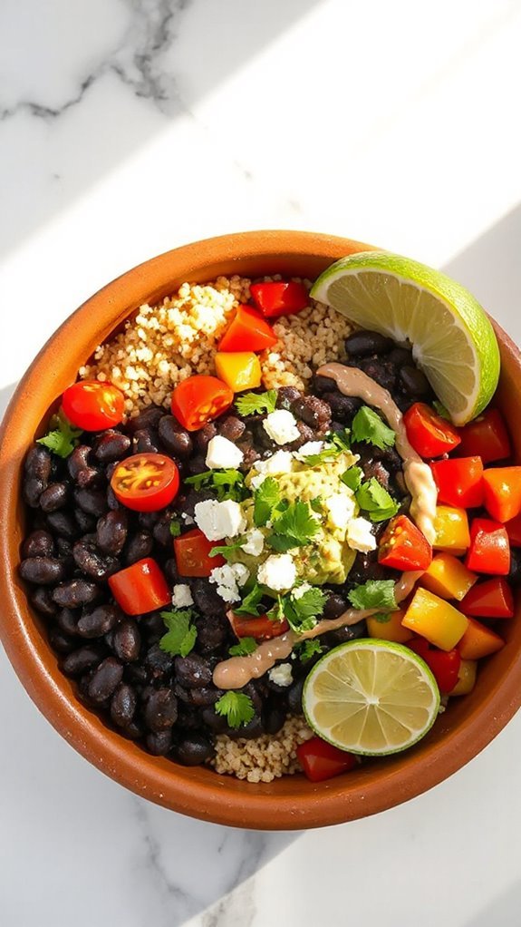 vegetarian bean burrito bowl rbjgj vegetarian bean burrito bowl rbjgj