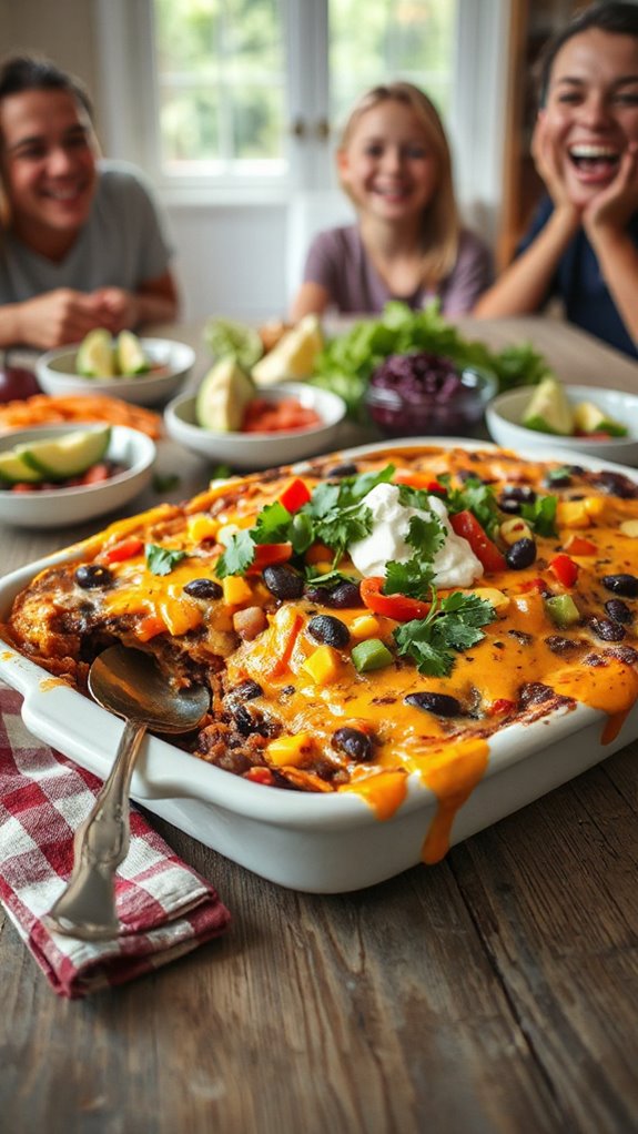vegetarian taco casserole recipe 0fy8d
