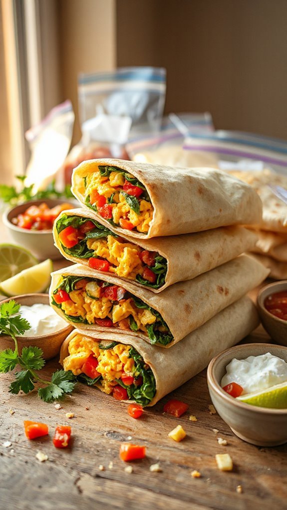 veggie packed breakfast burritos q05nx veggie packed breakfast burritos q05nx