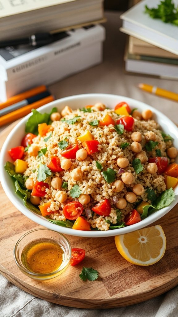 vibrant quinoa chickpea salad rbqrp vibrant quinoa chickpea salad rbqrp