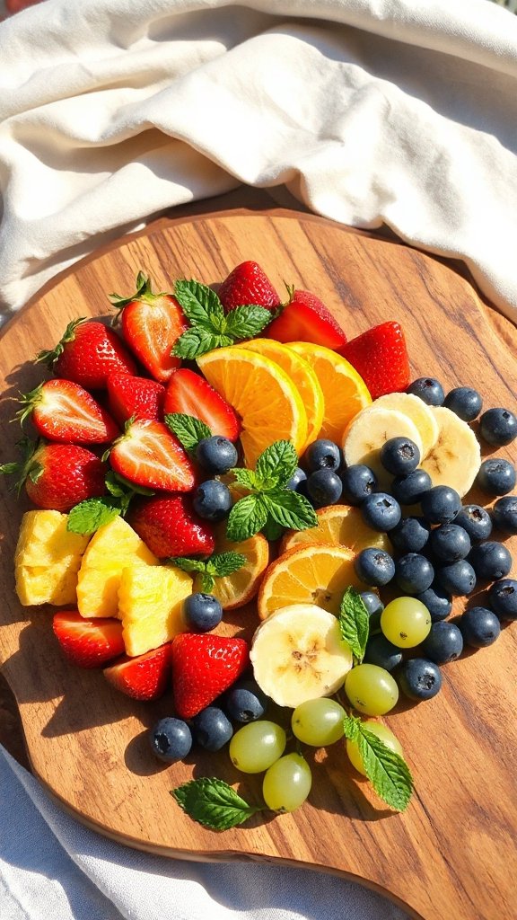 vibrant rainbow fruit medley 33nls 1 vibrant rainbow fruit medley 33nls 1