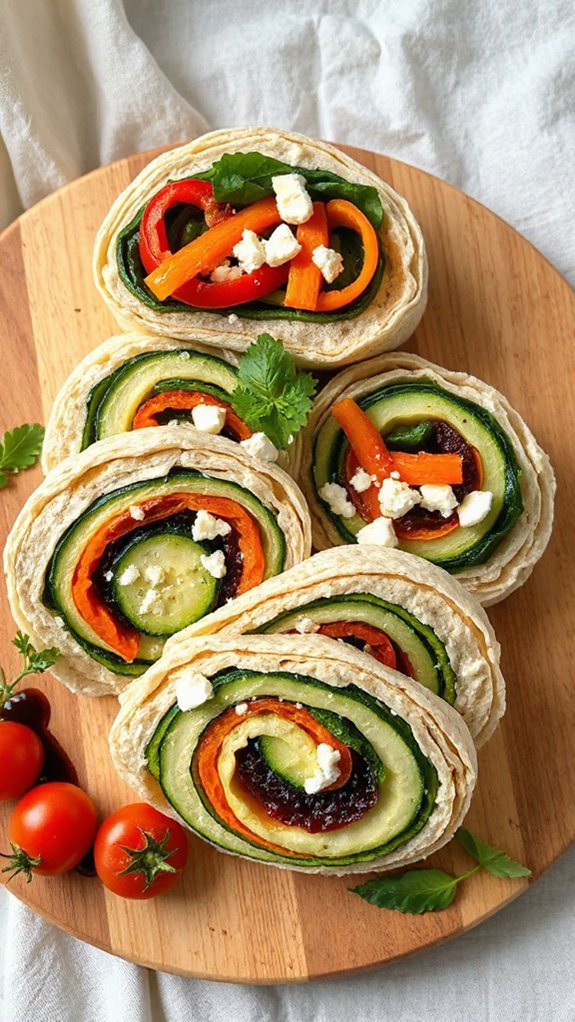 vibrant rainbow veggie pinwheels ub5k3 vibrant rainbow veggie pinwheels ub5k3
